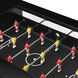Rebel Black Foosball Gaming Table