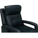 Gilbert Traci Midnight Blue Leather Swivel Glider Triple Power Recliner with Power Lumbar and USB Charging