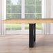 Magnolia Black 108" Extendable Rectangular Dining Table
