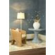 Octavia Light Blue Large Octagonal Side Table