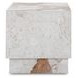 Layla Breccia Square Marble Top Side Table
