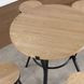 Magnolia Light Brown 42" Round Counter Height Dining Table