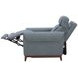 Corvin Blue Dusk High Leg Power Recliner with USB Charging