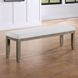 Lily Gray 54" Upholstered Bench