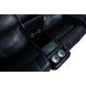 Glenwood Rainer Ocean Leather 78" Lay Flat Power Reclining Console Loveseat with Power Lumbar and USB Charging