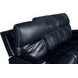 Glenwood Rainer Ocean Leather 88" Lay Flat Power Reclining Sofa with Power Lumbar and USB Charging