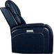 Glenwood Rainer Ocean Leather 88" Lay Flat Power Reclining Sofa with Power Lumbar and USB Charging