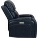 Glenwood Rainer Ocean Leather Lay Flat Power Recliner with Power Lumbar and USB Charging