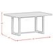 Thorin Brown 76" Rectangular Counter Height Table