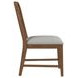 Thorin Light Gray Upholstered Dining Side Chair Set of 2
