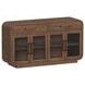 Thorin Brown 4 Glass Door Server