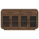 Thorin Brown 4 Glass Door Server