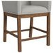 Thorin Light Gray Upholstered Counter Height Chair Set of 2