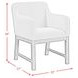 Thorin Light Gray Upholstered Dining Chair Set of 2