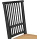 Magnolia Black Slat Back Side Chair Set of 2