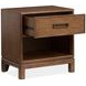 Ridgefield Russet 1 Drawer Open Nightstand with USB Charging