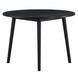 Willow Black 42" Round Dining Table