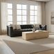 Jervis Deep Brown Leather 84" Sofa