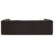 Jervis Deep Brown Leather 84" Sofa