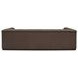 Jervis Cool Brown Leather 84" Sofa