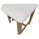 Morel Cream Performance Fabric Counter Height Stool