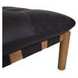 Costello Black Square Ottoman