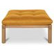 Costello Tan Square Ottoman