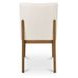 Demi Cream Performance Fabric Upholstered Dining Chair Set of 2