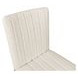 Demi Cream Performance Fabric Upholstered Dining Chair Set of 2