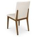 Demi Cream Performance Fabric Upholstered Dining Chair Set of 2