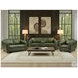 Godfrey Emerald Leather 84" Sofa