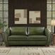 Godfrey Forrest Green Leather Living Room Set