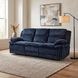 Goodland Blue Double Reclining Sofa