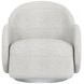 Rothko Uph Porcelain Upholstered Swivel Accent Chair