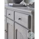 Norellan Light Gray 3 Door Credenza