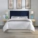 Regina Blue Upholstered Queen Headboard