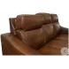 Grady Lexington Cocoa Power Reclining Loveseat with Power Headrest And Lumbar