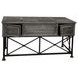 Gramercy Park Vintage Burnished Smoke Writing Desk
