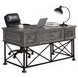 Gramercy Park Vintage Burnished Smoke Writing Desk