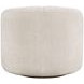 Grande Beige Upholstered Swivel Accent Chair
