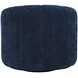 Grande Blue Upholstered Swivel Accent Chair