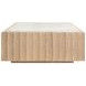 Granger Cerused Oak 40" Square Coffee Table
