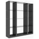 Cloud Gray High Gloss Wall Unit