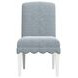 Haven Sea Blue Upholstered Side Chair Set of 2