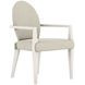 Ashlar Beige Upholstered Arm Chair Set of 2
