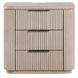 Henry Sand 3 Drawer Nightstand with USB Charging