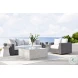 Casitas White Accent Table