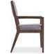 Linea Grey And Cerused Charcoal Arm Chair Set of 2