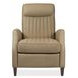 Denver Soft Beige Leather Push Back Recliner