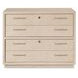 Marlowe Polished Limestone Credenza Home Office Set